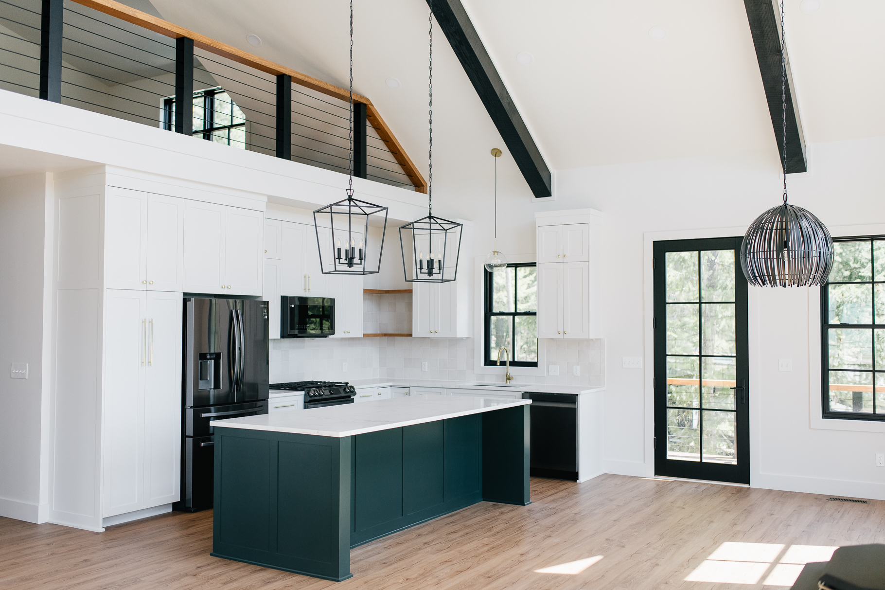 sandpoint new construction builder | custom kitchen