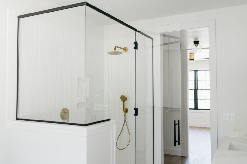 custom shower | sandpoint bathroom remodel